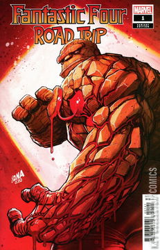 Variant Cover for Fantastic Four: Road Trip #1
