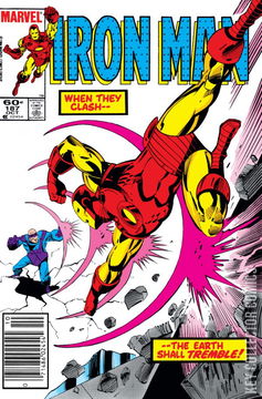 Variant Cover for Iron Man #187