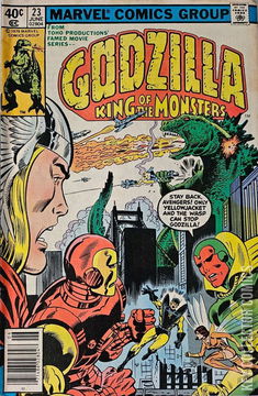 Variant Cover for Godzilla #23