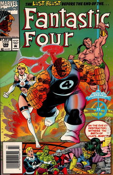 Variant Cover for Fantastic Four #386