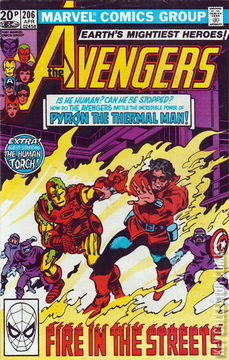 Variant Cover for Avengers, The #206