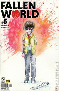 Variant Cover for Fallen World #5