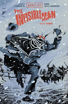 Variant Cover for Universal Monsters The Invisible Man #3