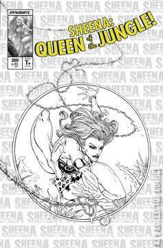 Variant Cover for Sheena, Queen of the Jungle #2