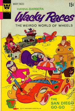 Variant Cover for Wacky Races #7