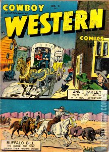 Cowboy Western Comics #21
