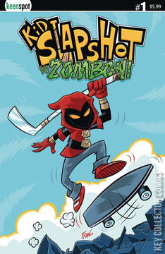 Variant Cover for Kid Slapshot vs. Zomboni #1