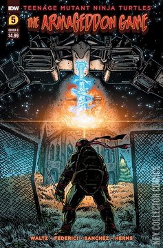 Variant Cover for Teenage Mutant Ninja Turtles: The Armageddon Game #5