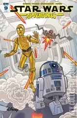 Cover for Star Wars Adventures #9