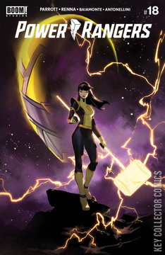 Variant Cover for Power Rangers #18