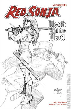 Variant Cover for Red Sonja: Death and the Devil #2