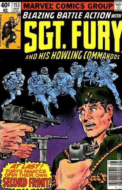 Cover art for Sgt. Fury and His Howling Commandos #153