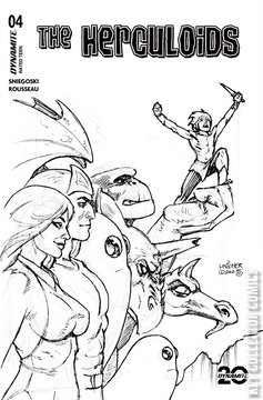 Variant Cover for Herculoids #4