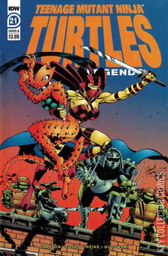 Variant Cover for Teenage Mutant Ninja Turtles: Urban Legends #21