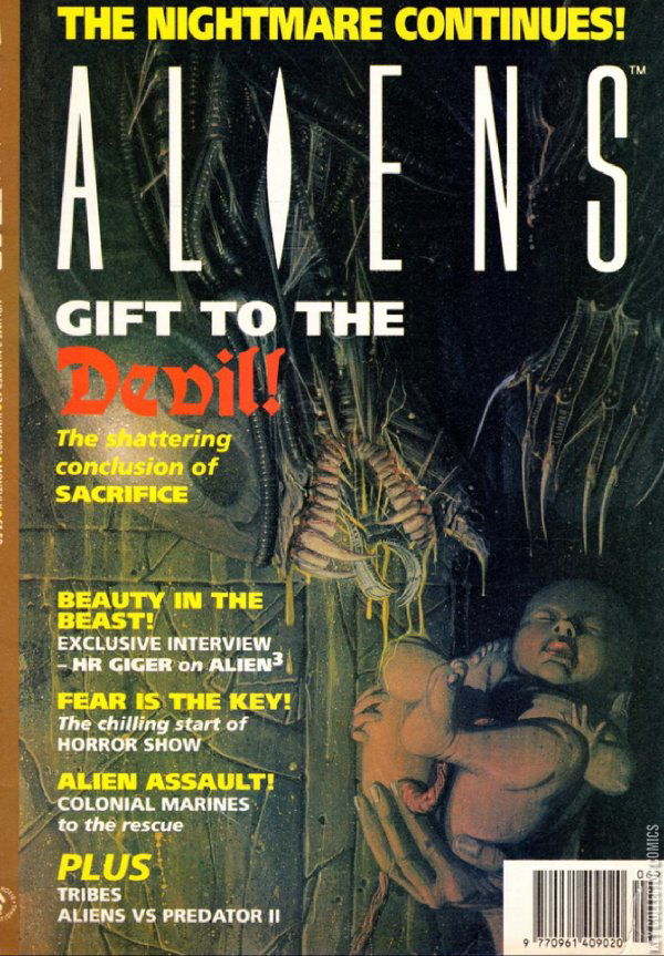 Cover art for Aliens #12