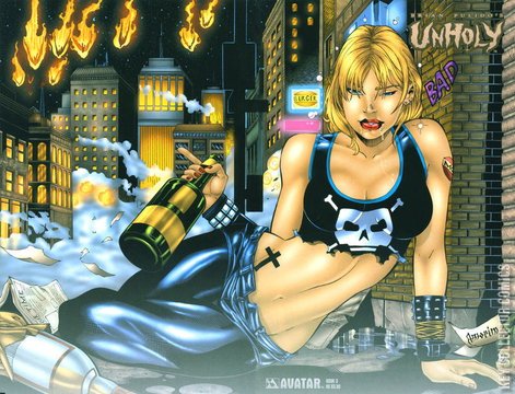 Variant Cover for Unholy #3