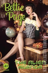 Variant Cover for Bettie Page: Alien Agenda #2