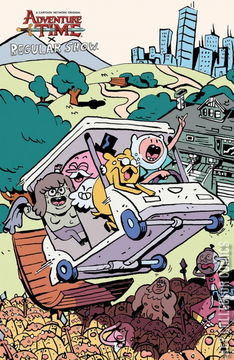 Variant Cover for Adventure Time / Regular Show #5