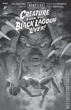 Variant Cover for Universal Monsters: The Creature From the Black Lagoon Lives #3