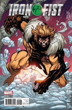 Variant Cover for Iron Fist #5