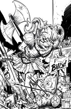 Variant Cover for Spawn: The Curse of Sherlee Johnson #1