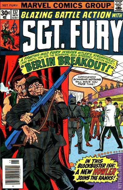 Cover art for Sgt. Fury and His Howling Commandos #137