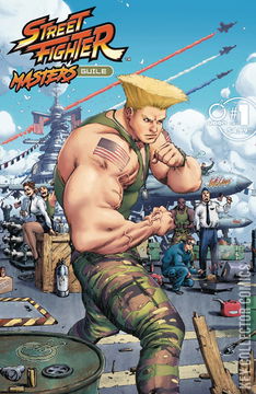 Variant Cover for Street Fighter Masters: Guile #1