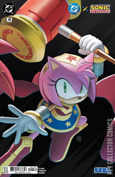 Variant Cover for DC x Sonic the Hedgehog #4