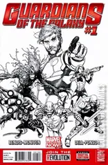 Variant Cover for Guardians of the Galaxy #1