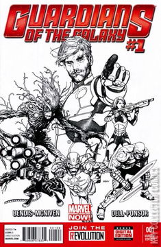 Variant Cover for Guardians of the Galaxy #1