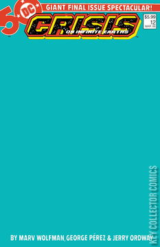 Variant Cover for Crisis on Infinite Earths #12