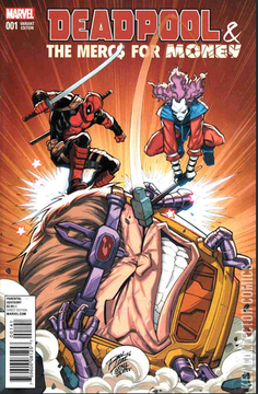 Variant Cover for Deadpool and the Mercs for Money #1