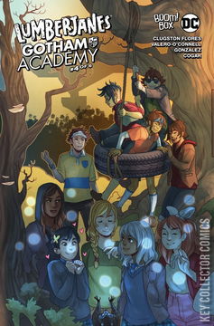 Variant Cover for Lumberjanes / Gotham Academy #4