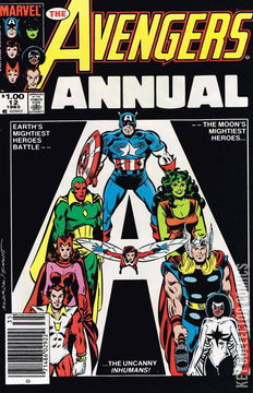 Variant Cover for Avengers Annual #12
