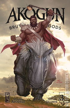 Variant Cover for Akogun: Brutalizer of Gods #3