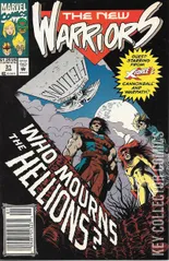Variant Cover for New Warriors #31