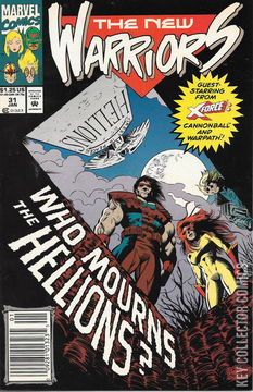 Variant Cover for New Warriors #31