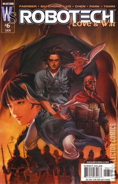 Variant Cover for Robotech: Love & War #6