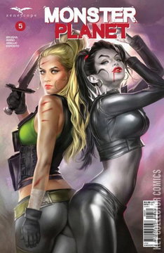 Variant Cover for Monster Planet #5