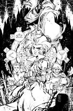 Variant Cover for Last Witch: Blood and Betrayal #1