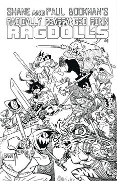 Variant Cover for Radically Rearranged Ronin Ragdolls #1