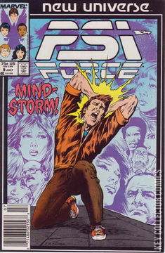 Variant Cover for Psi-Force #9