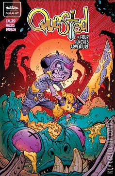 Variant Cover for Quested: The Four Henches #1