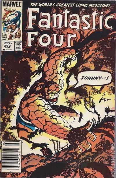 Variant Cover for Fantastic Four #263