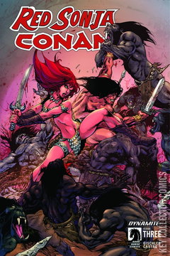 Variant Cover for Red Sonja / Conan #3