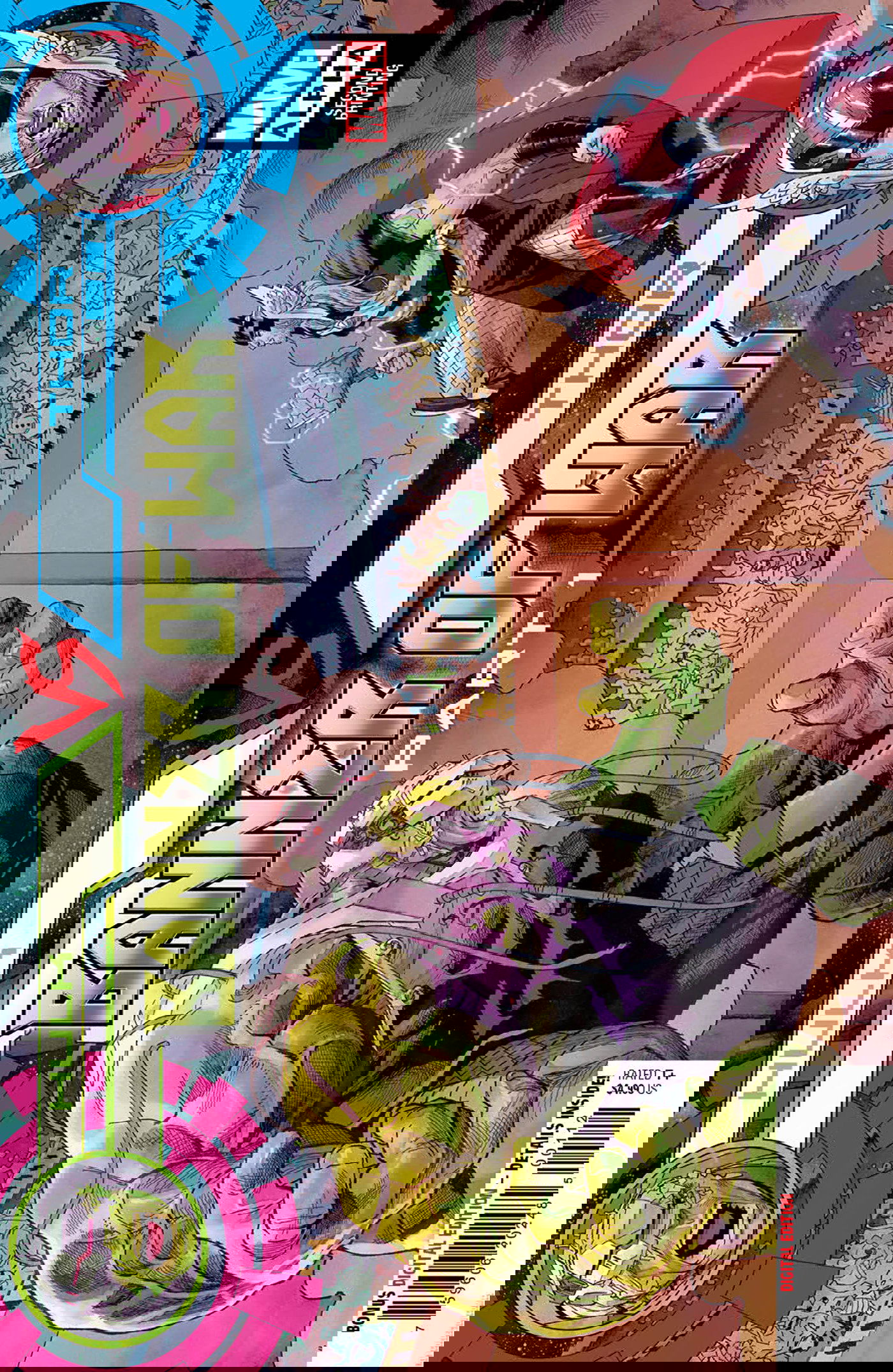 Variant Cover for Hulk vs. Thor: Banner of War - Alpha #1