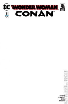 Variant Cover for Wonder Woman / Conan #1