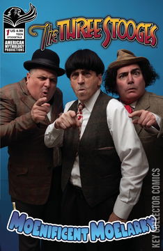Variant Cover for Three Stooges: Moenificent Moelarky