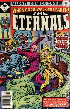 Variant Cover for Eternals #8