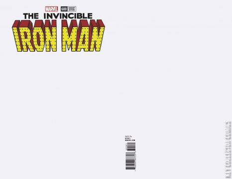Variant Cover for Iron Man #600